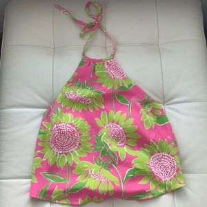 Vintage Lilly Pulitzer halter top